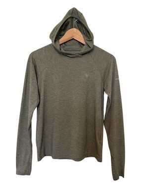 Columbia Womens PFG Unchartered Hoodie Active Fit Fishing Omni Shade Sz XS Gray